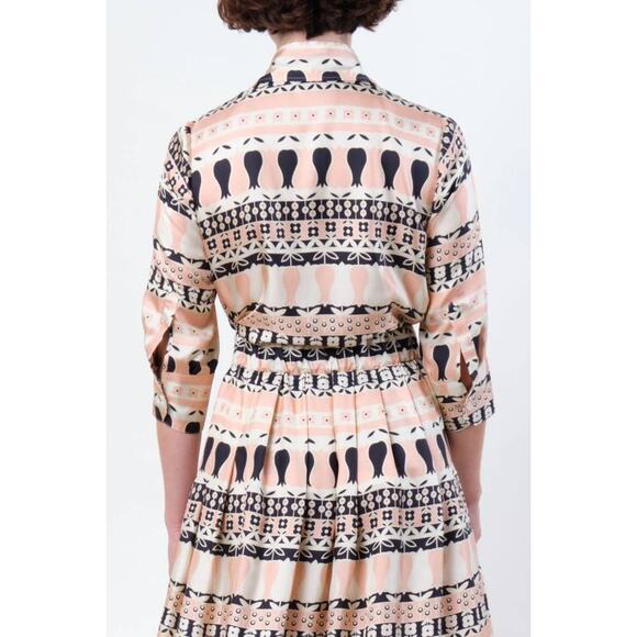 LA PRESTIC OUISTON  Emmanuelle Shirt in Tulipe Rose 1 S - Picture 4 of 6